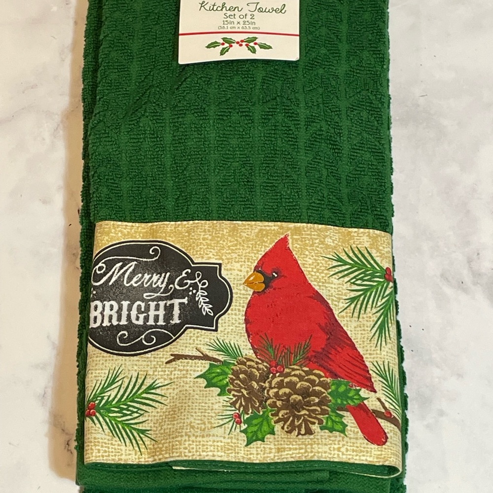 Cardinal Dish Towel Set